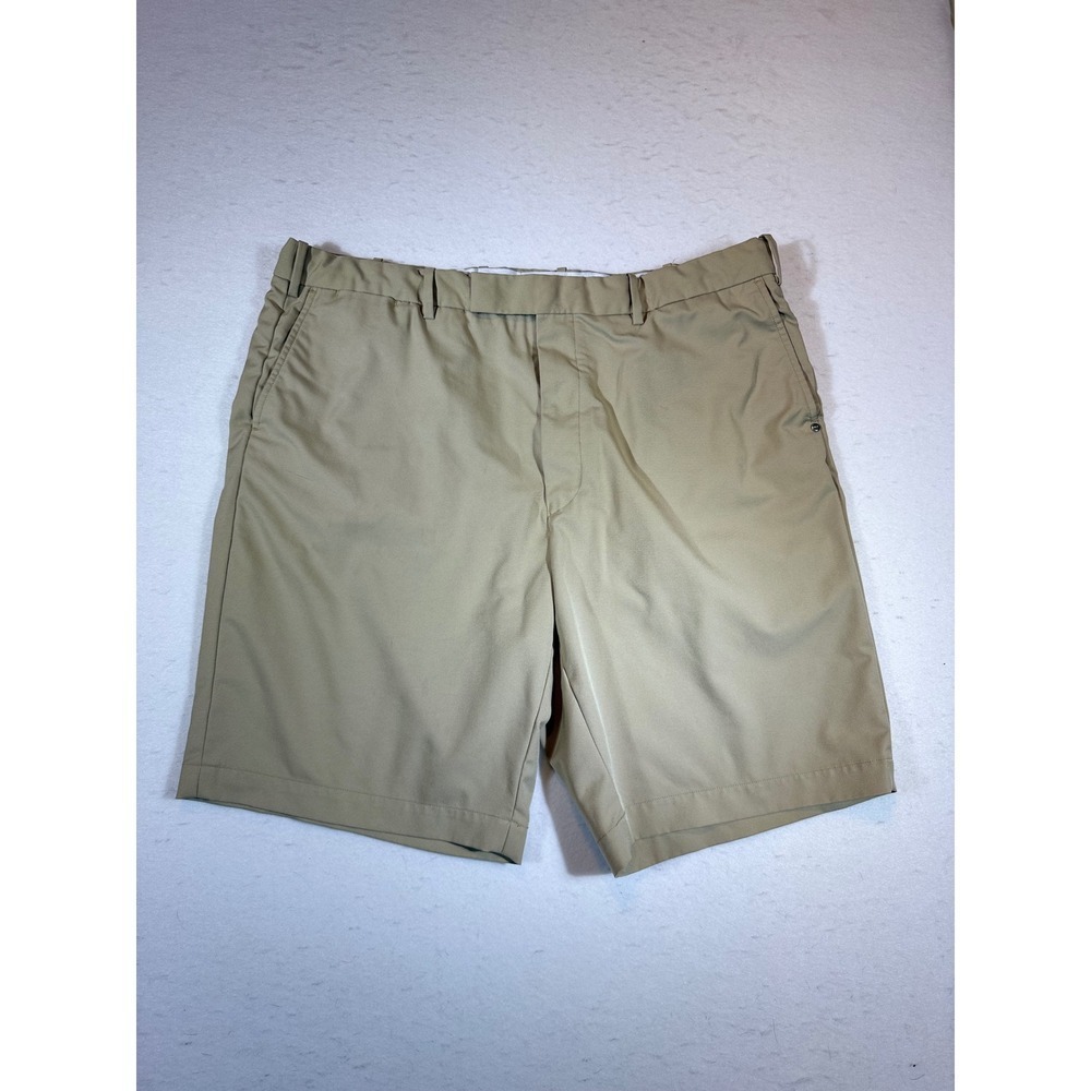 RLX Ralph Lauren Men's Khaki Golf Shorts Flat Front Size 40